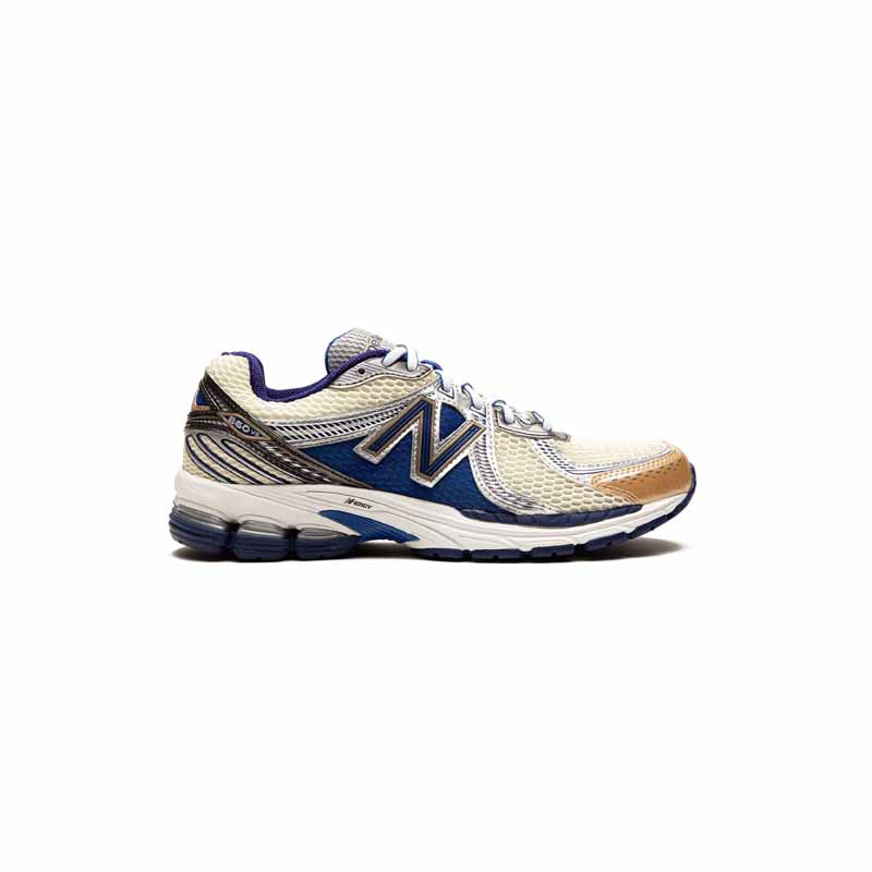 کتونی نیوبالانس 860 کرم آبی New Balance 860 Aimé Leon Dore Blue