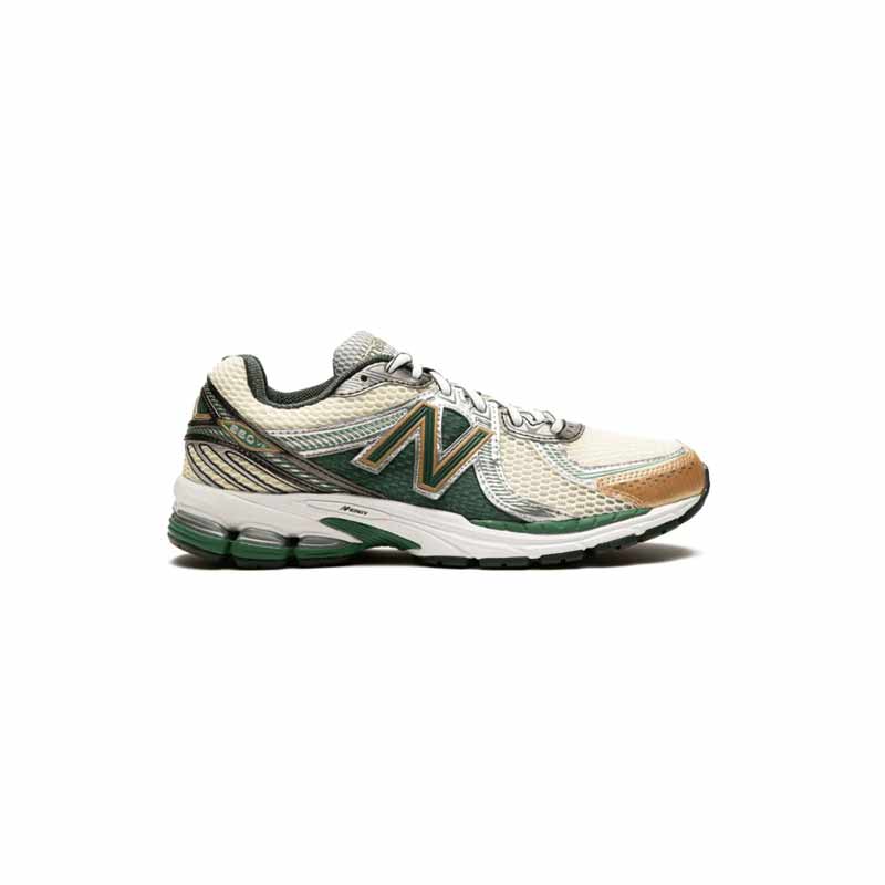 کتونی رانینگ نیوبالانس 860 کرم سبز New Balance 860 Aimé Leon Dore Green