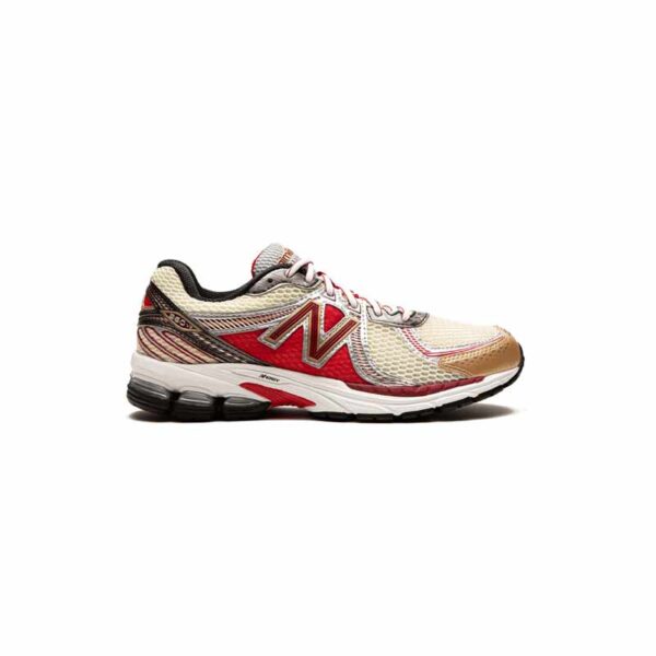 کتونی نیوبالانس 860 کرم قرمز New Balance 860 Aimé Leon Dore Red