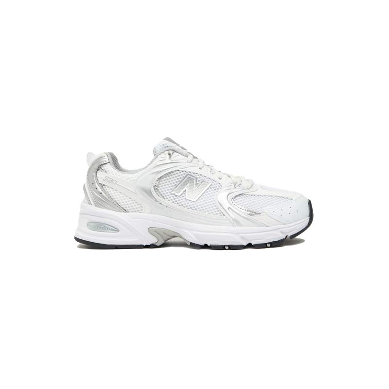 کتونی نیوبالانس 530 سفید نقره ای New Balance 530 White Silver