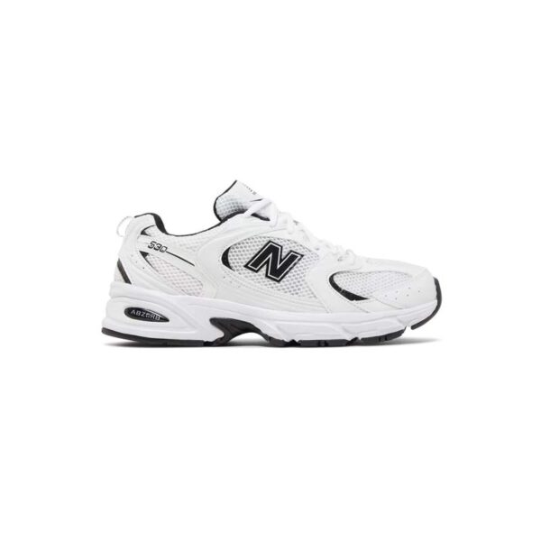 کتونی نیوبالانس 530 سفید مشکی New Balance 530 White Black