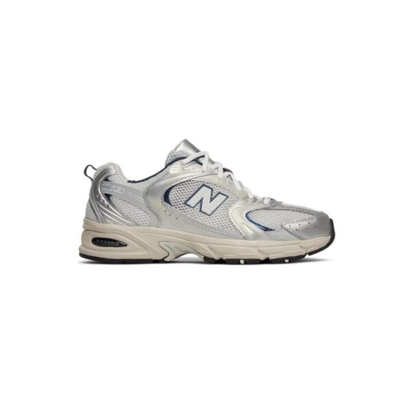 کتونی نیوبالانس 530 نقره ای طوسی سورمه ای New Balance 530 Steel Grey