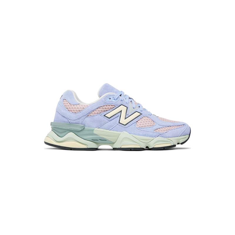 کتونی نیوبالانس 9060 بنفش سبز صورتی New Balance 9060 Daydream Blue