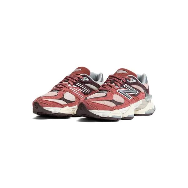 کتونی نیوبالانس 9060 صورتی زرشکی کرم New Balance 9060 Cherry Blossom