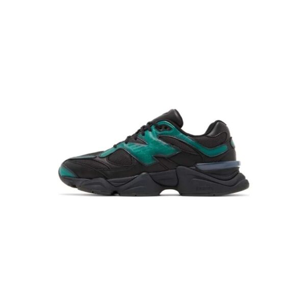 کتونی نیوبالانس 9060 مشکی سبز New Balance 9060 Mowalola Burglarwear Teal