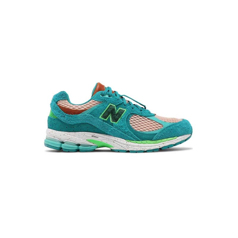 کتونی نیوبالانس 2002 آبی فیروزه ای سبز New Balance 2002R Salehe Bembury