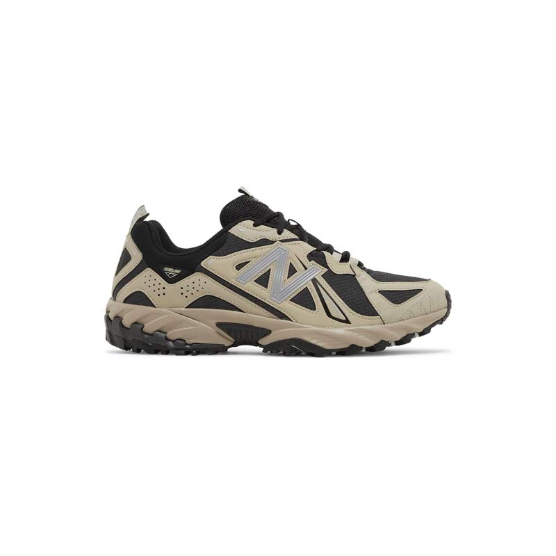 کتونی نیوبالانس 610 کرم مشکی New Balance 610 Aluminum Black