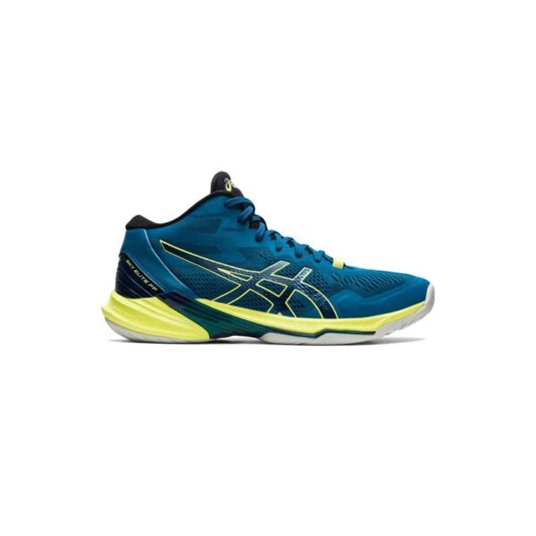 کتونی والیبال اسیکس اسکای الیت آبی سبز Asics Sky Elite ff 2 Blue Green